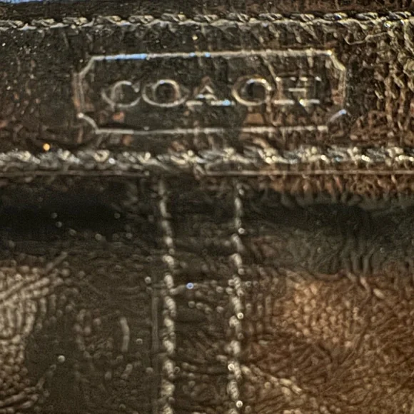 Coach Vintage Patent Leather Clutch Wristlet - Picture 2 of 5